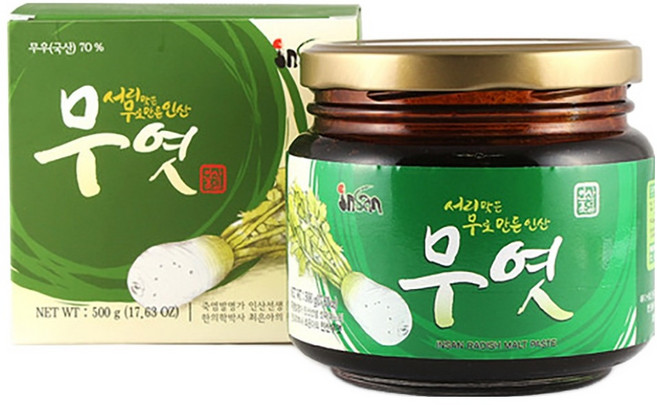인산죽염 서리맞은 무엿, 1개, 500g
