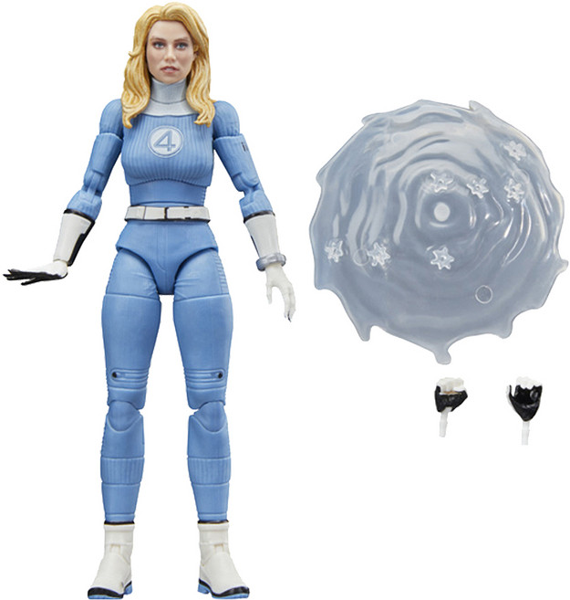 해즈브로 마블 레전드 판타스틱 4 인비저블 우먼 피규어, 1개