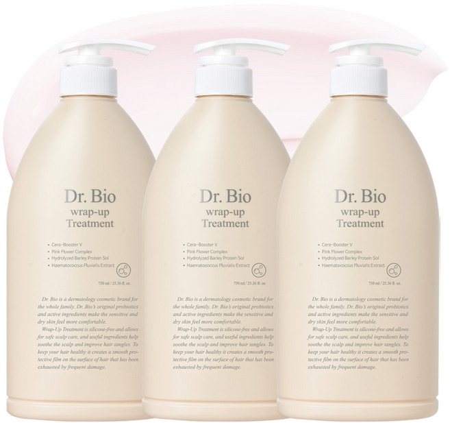 닥터바이오 랩업 트리트먼트 베이비바닐라향, 750ml, 3개