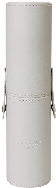 피카소 슬림 레더 원통 브러쉬 케이스, warm gray, 1개