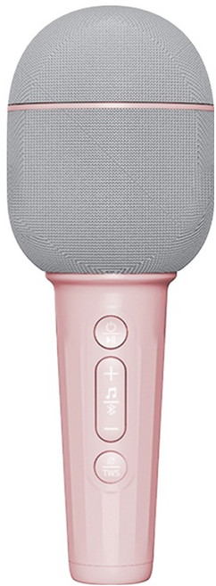 디알고 블루투스 키즈 무선 노래방 마이크 BM05K, DRGO-BM05K, 핑크