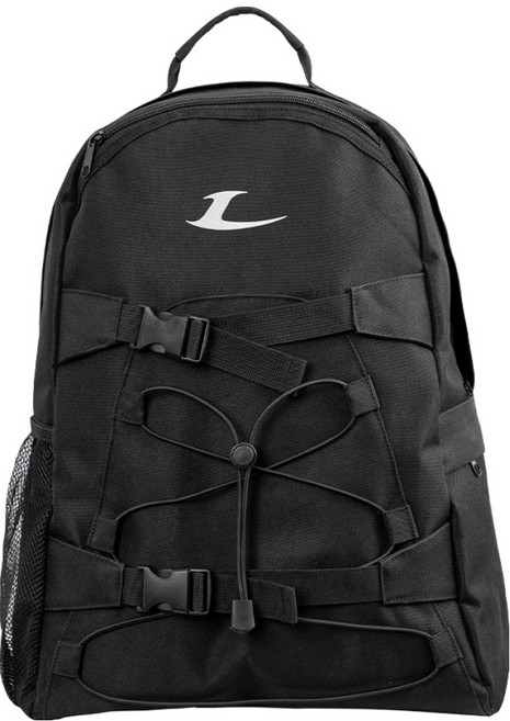 LECAF 雙扣環後背包 LE5B218BLK, 黑色