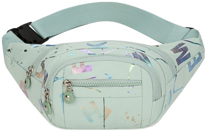 리즈제이니 여성용 큐티 힙색 크로스백, 04 녹색, 1개