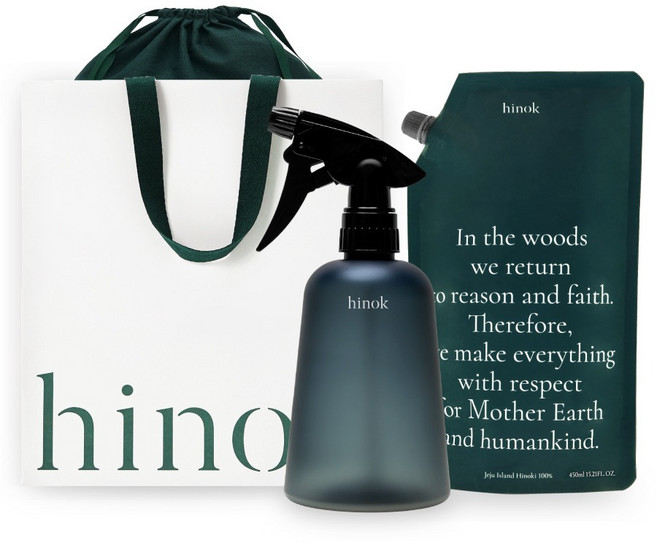 희녹 더 스프레이 패브릭 탈취제 공병 + 리필 + 쇼핑백 세트, 1세트