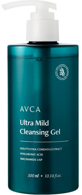 아브카 울트라 마일드 어성초 히알루로닉 저자극 클렌징젤, 1개, 300ml