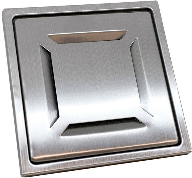 에이레스 욕실 스텐 유가 배수구 트랩 실버