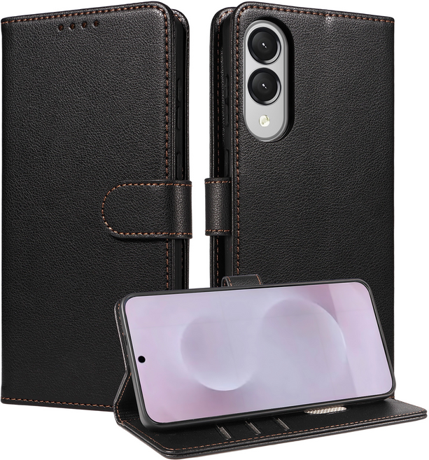 브랜디온 고급 가죽 휴대폰 케이스