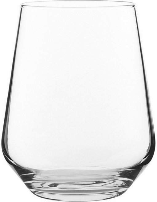 Pasabahce 帕莎帕琦 寬底玻璃杯 375ml, 1個, 透明色