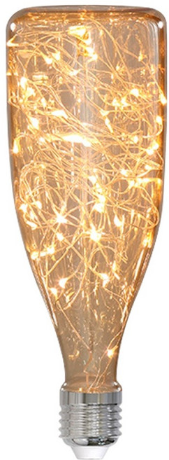 Meliving DS 愛迪生燈泡 LED 3W 銀河水瓶, 1個