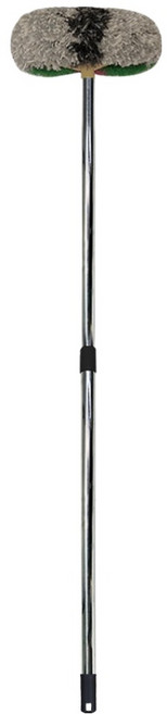 월드크린 2단 양면 잔디 차솔 스텐 세차봉 차걸레, 1개