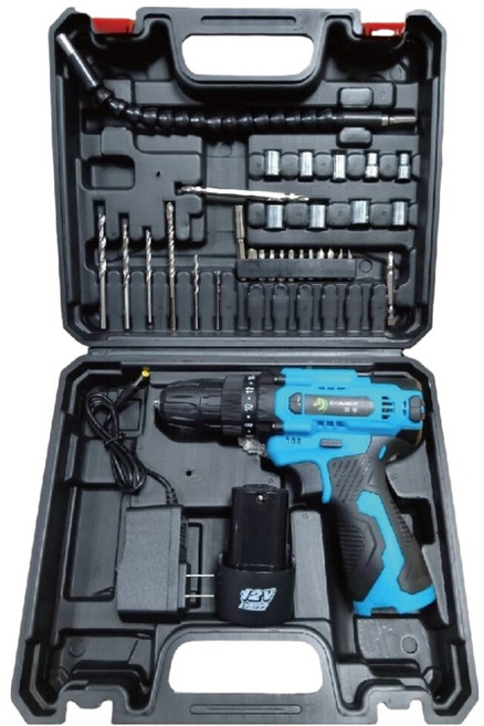 創藝 防水電鑽全配 12V, 1組