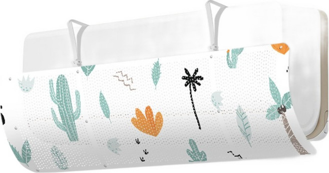 KODACHIEF 우아한 에어컨바람가림막 83 x 23 cm, 1개, 여름의 분위기