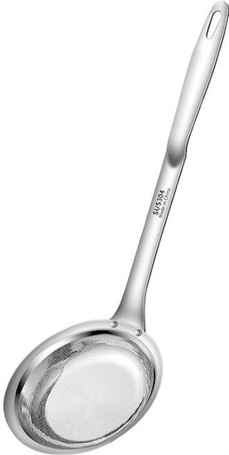 304 YOL 초미세 거름망 국자 실버, 1개