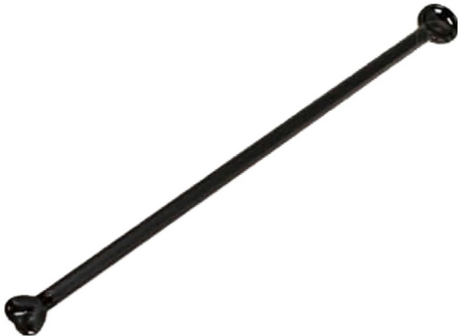 디에이트 홈카페 하트 롱스푼 머들러, 블랙, 1개