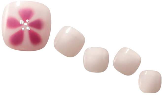 Gelato factory Sola-gel 足部美甲貼, 城市夏威夷, 1個