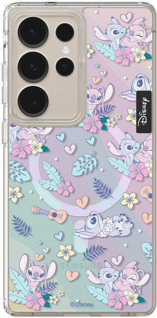 스티치 오로라 크리스탈 맥세이프 디자인 휴대폰 케이스