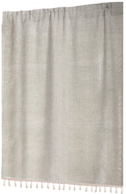 HOOM 禾慕生活 日系亞麻門簾, 芝麻燕麥