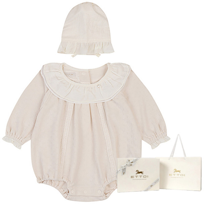 에뜨와 레일린 바디수트 선물포장 세트 + 쇼핑백