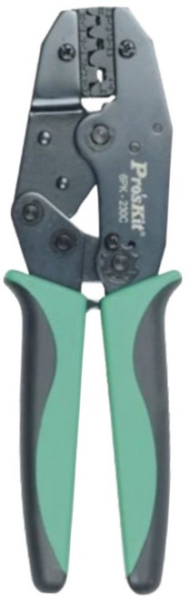 Pro'sKit 寶工 接續裸端子棘輪壓鉗 0.5~5.5mm2 6PK-230C, 1個