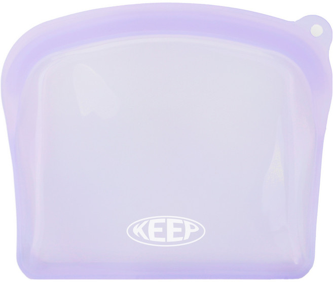 KeepSwimming 矽膠防水游泳包 1200ml, 薰衣草紫