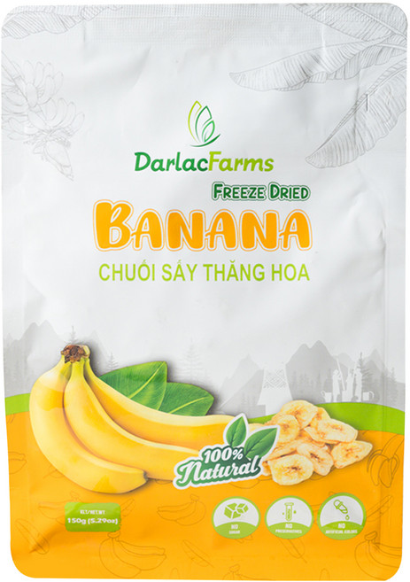 무설탕 동결건조 바나나, 150g, 1개
