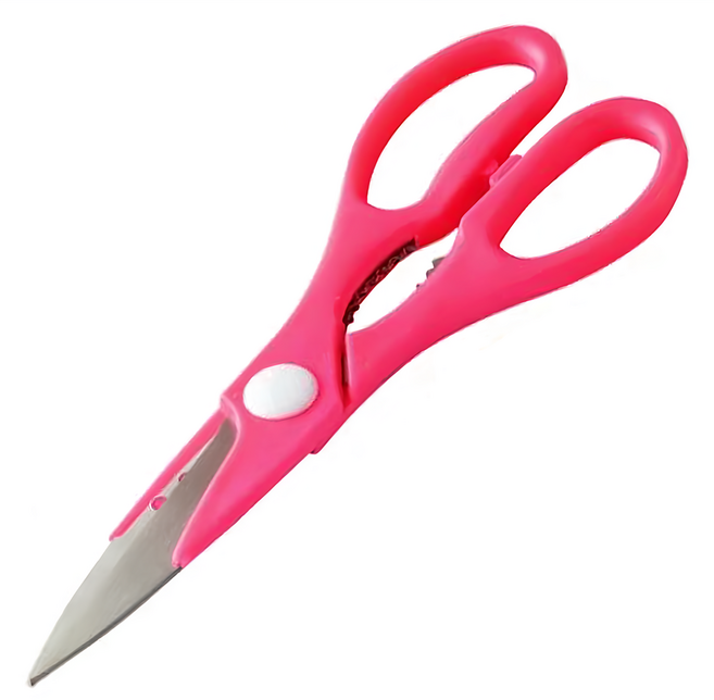 Echo 彩色廚房剪刀, 顏色隨機, 1支