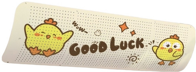 비엠디자인 아늑한 귀여운 에어컨 바람막이 행운의 병아리, 1개