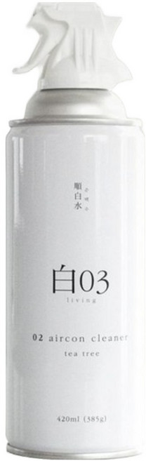 순백수 에어컨 클리너, 420ml, 1개