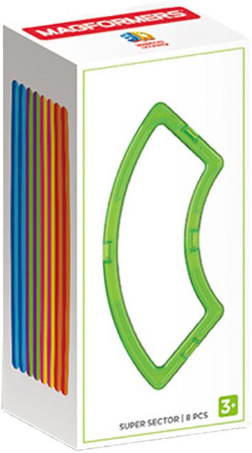 맥포머스 슈퍼 섹터 8p, 1개, 혼합색상