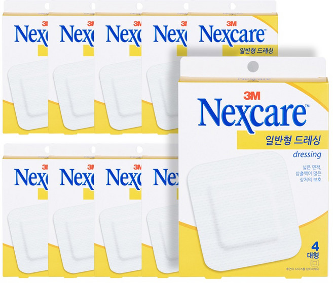 넥스케어 쓰리엠 일반 드레싱 밴드, 4개입, 10개