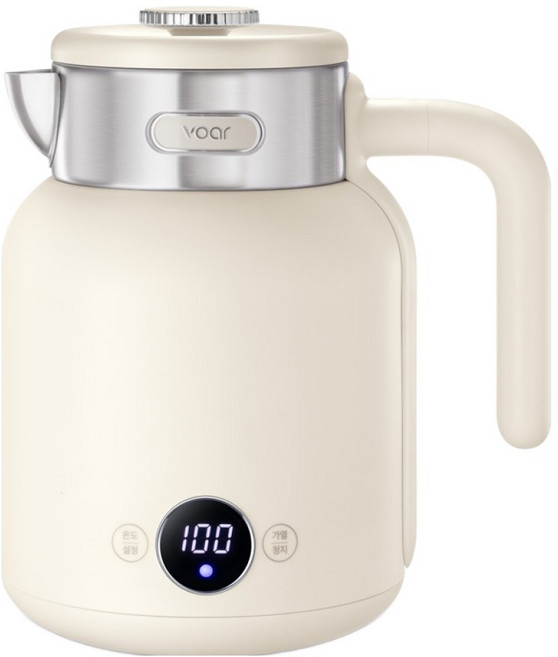 보아르 다이닝온 전기포트 1.5L 온도조절 보온 커피 분유 올스텐 티 포트, VHEP-005IV