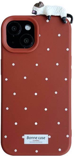 무디너리 도트캣 휴대폰 케이스