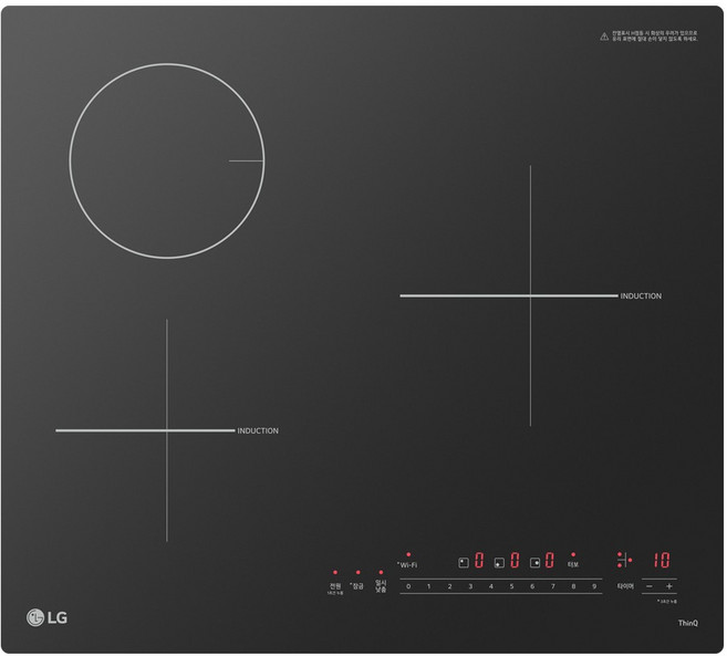 LG전자 디오스 오브제컬렉션 인덕션 3구 방문설치, BEY3SRBLE, 빌트인