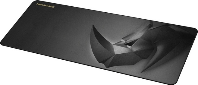 MARSRHINO 火星犀牛 防潑水 大型遊戲滑鼠墊 CONCRETE XL(900 x 350 x 4mm), 犀牛灰, 1個