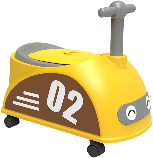 lilikoko 哩哩摳摳 新小汽車坐便器, 黃色