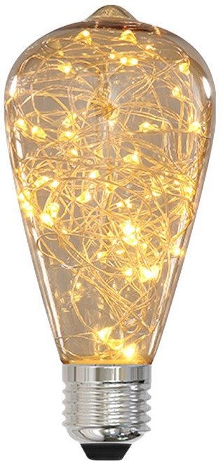 멜리빙 LED DS 에디슨 전구 은하수 3W XT-64, 전구색, 1개