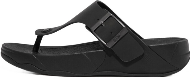 fitflop Track 2 搭扣 皮革 夾腳拖鞋