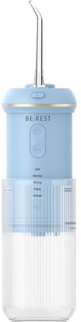 비레스트 휴대용 구강세정기, IOI-S05P, 블루