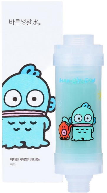 바른생활수 산리오캐릭터즈 비타민 샤워필터, 1개, 한교동바다