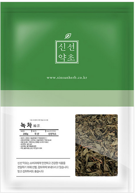신선약초 전남 보성 녹차, 200g, 1개