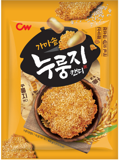 청우식품 누룽지캔디, 420g, 1개