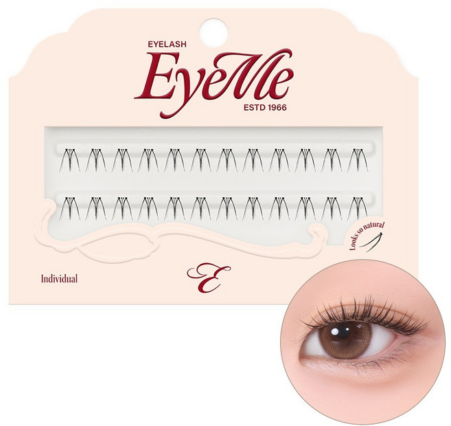 피카소 아이미 컷팅 가닥속눈썹 데일리W, 1개, 블랙