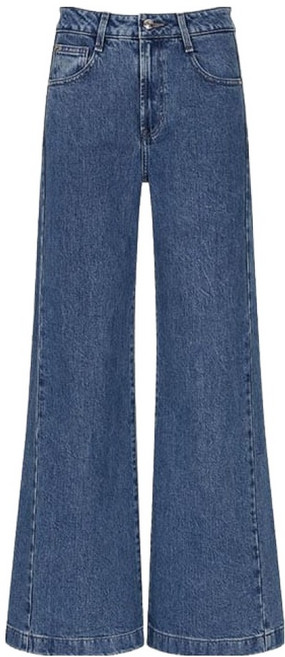 게스 여성용 뉴 와이드 스판 팬츠 사계절용 YO3D0175