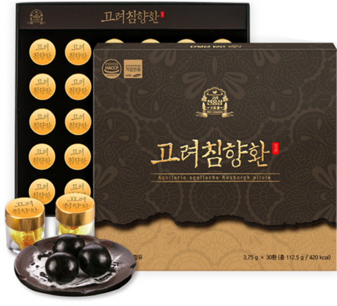 고려천홍삼 고려침향환 30p, 112.5g, 1개