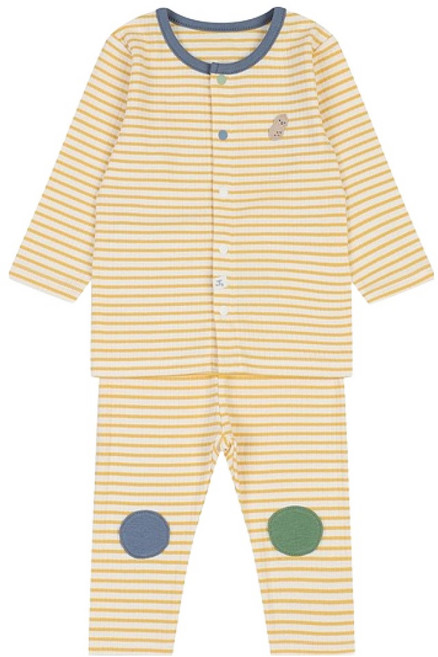 아가방 유아용 제넛 오픈 내의 상하의 세트 01R517611