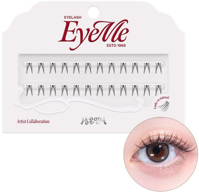 피카소 아이미 x 상은언니 쏙쏙 가닥속눈썹 딥 10mm, 1개, 블랙