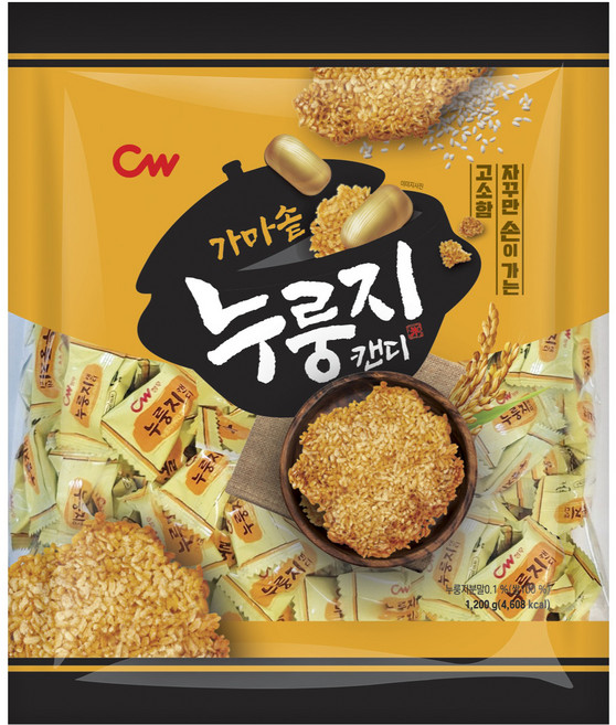 청우식품 누룽지 캔디, 1.2kg, 1개