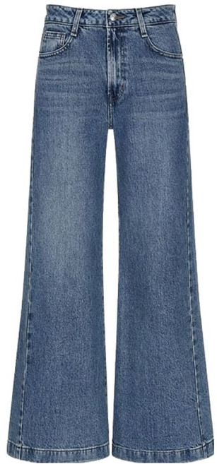 게스 여성용 뉴 와이드 스판 팬츠 사계절용 YO3D0175