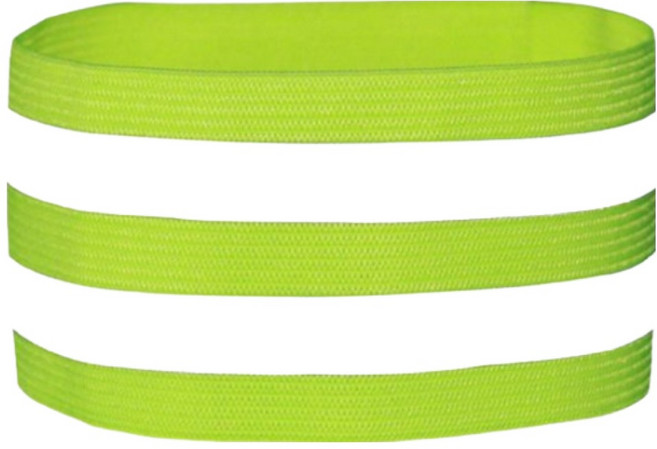 올쉴드 사이클 러닝 야간 반사 야광 안전밴드, 03 그린, 1개