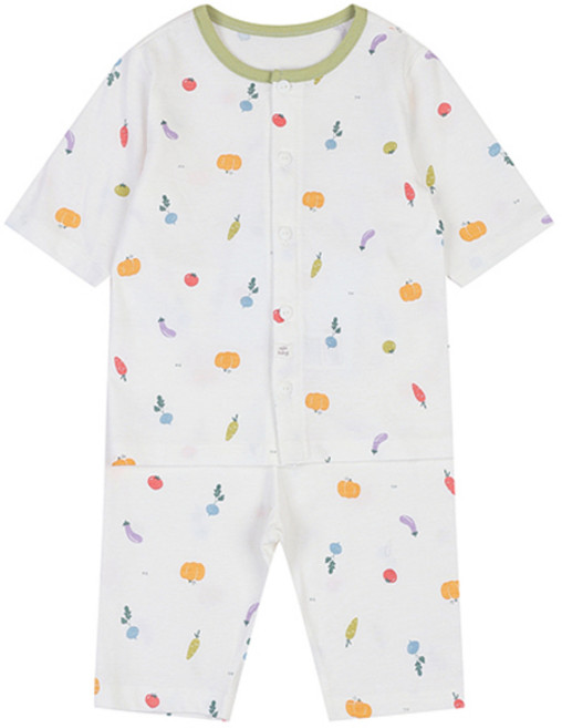 아가방 유아용 채채 7부 면 내의 상하의 세트 01R557602